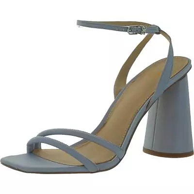 Sam Edelman Womens Kia Blue Velvet Heel Sandals  Shoes 10 Medium (BM) BHFO 1340 • $16.99