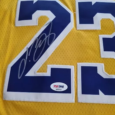 Lebron James Signed Lakers Jersey Psa Dna • $3500
