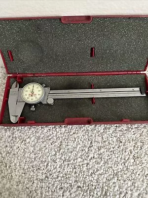 Starrett No. 120A Dial Vernier Caliper 0-6” USA Made Machinest Tool • $70