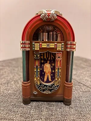 1997 Heirloom Carlton Cards Elvis Presley Musical Jukebox Christmas Ornament  • $49