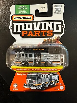 2023 Matchbox Moving Parts - Seagrave Fire Truck Cannon Incendie Seagrave • $6.99