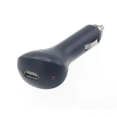 CAR CHARGER USB DC SOCKET POWER ADAPTER PLUG-IN BLACK For PHONES • $10.54