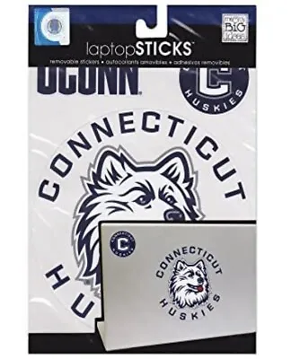 UCONN Huskies Me & My BIG Ideas LaptopSTICKS Removable Laptop Stickers College • $4.44