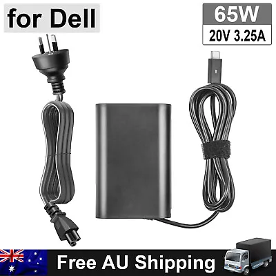 USB C Type C 65W AC Adapter Charger For Dell XPS 13 7390 7389 9370 9380 12 9250 • $28.99