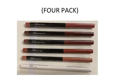 (4 Pack) Maybelline New York Makeup Color Sensational Shaping Lip Liner • $14.99