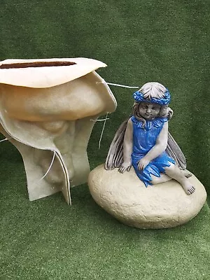 Lovely Fairy On A Rock Latex Fiberglass Mould • £33.53