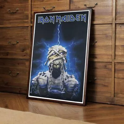 Powerslave Eddie Iron Maiden Music 2024 Poster - Home Decor • $9.99
