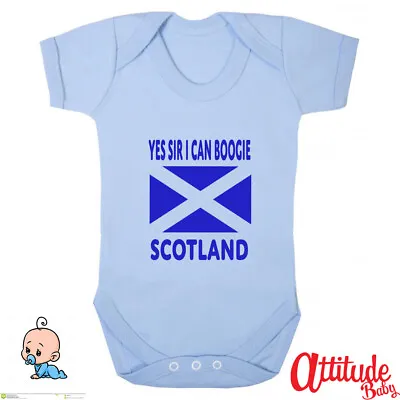 Yes Sir I Can Boogie-Scotland Baby Grows-Baby Scotland Football Gifts-Licensed • £8