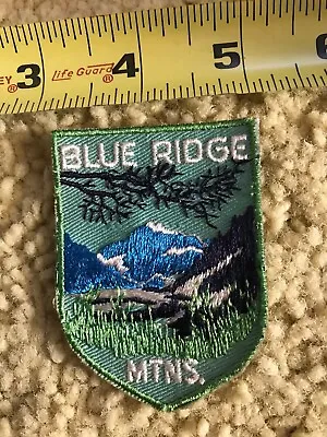 $6 • Buy Blue Ridge Mountains Mountains Virginia Souvenir Embroidered Patch Badge VA New