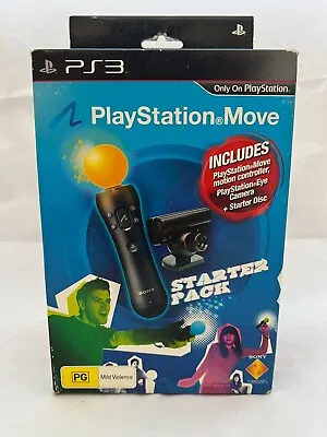 PlayStation Move Starter Pack | Sealed Brand New | BONUS: Top Spin 4 • $160