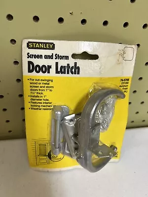 Vintage STANLEY Screen & Storm Door Latch Kit #74-5705 CD1280 MADE IN USA • $12.99