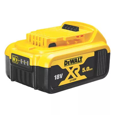 £50.99 • Buy DeWalt DCB184 With Charge Indicator 18v 5.0Ah XR Range Li-Ion Power Tool Battery