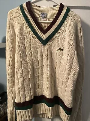Lacoste Tennis Sweater • $45