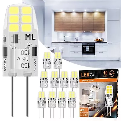 G4 LED Bulb 12V AC/DC 5000K Daylight 20/35W Halogen Equivalent Bi-pin Base... • $25.38