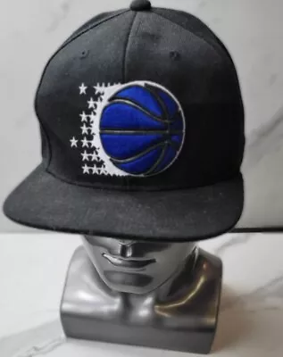 Orlando Magic Hat Snapback Cap Mitchell & Ness Hardwood Classic  Black And Blue • $13.99