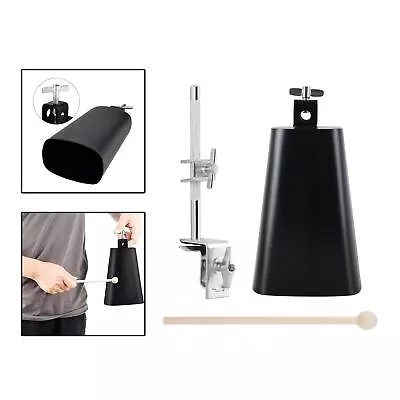 Drum Connecting Clamp Bass Drum Cowbell Mounting Bracket With Cowbells Hardware • £29.26