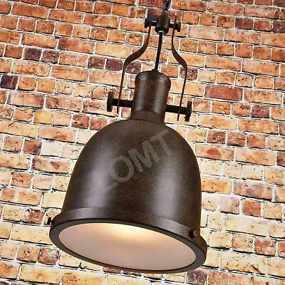 Large Bell Ceiling Light Farmhouse Industrial Lights Hanging Pendant Lighting   • £24.95