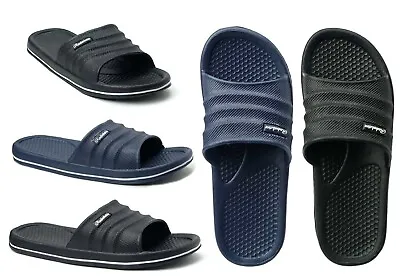 New Men's Sandals Sport Slide For Gym Pool Beach Shower Comfort--06M • $9.78