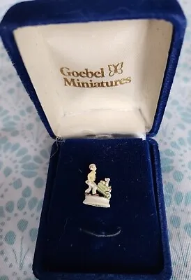 Vintage 1980 Goebel Olszewski Miniature Hummel  Courting  Dollhouse Size W/box • $39.99