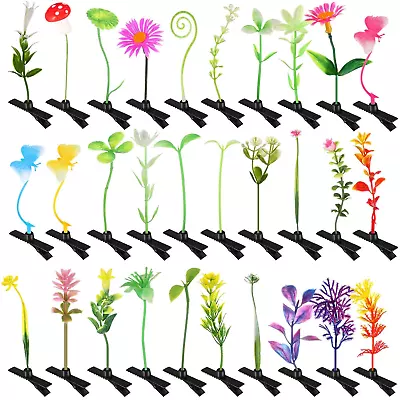 30 Pcs Bean Sprout Hair Clips Mixed Style Plant Hairpins Flower Plant Hair Clip  • $14.95