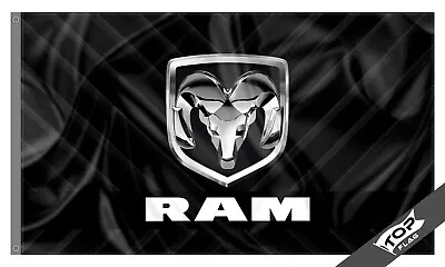 Dodge Ram Flag Banner 3x5 Ft 1500 2500 Cave Man Racing • $14.99