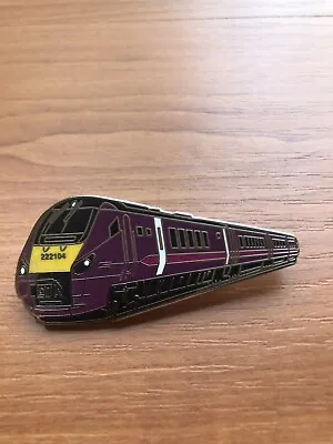 East Midlands Railway Class 222 Meridian Voyager Hard Enamel Train Badge • £10