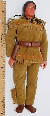 Vintage 1970s Gabriel Lone Ranger Tonto Figure - 1973 - W/ Shoes / Gun Belt • $24.95