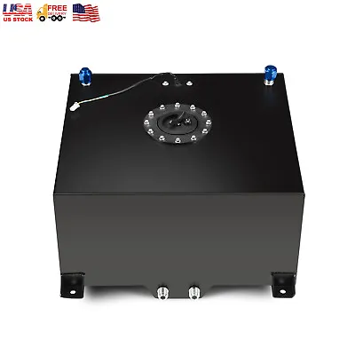 8 Gallon 30.5l Aluminum Racing Sender/drift Fuel Cell Gas Tank + Level Sender Us • $94.98