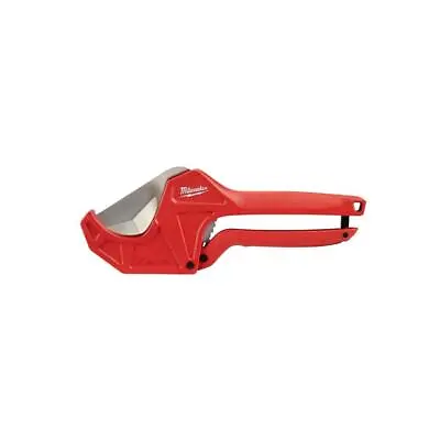 Ratcheting Pipe Cutter 2-3/8 In. Straight Easy Cuts PVC CPVC Rubber Hose ABS • $125.96