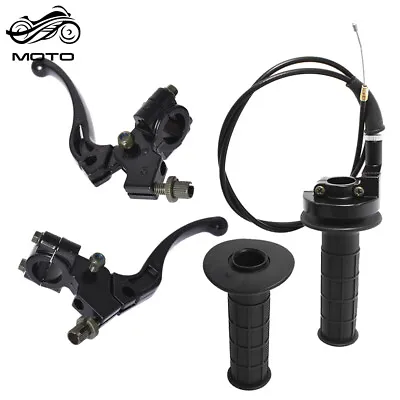 For Honda Baja Doodlebug 7/8  Handlebar Grip Throttle Cable Clutch Brake Lever • $21.13