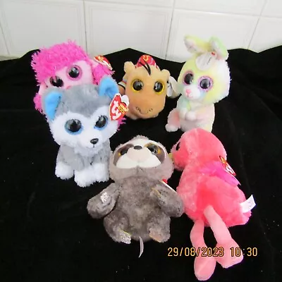 TY Beanie Boos Babies Mixed Lot Of 6 • $45