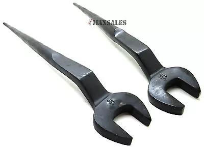 2pc Iron Worker Spud Wrench Construction Wrench 1-1/4  & 1-1/8   • $49.99