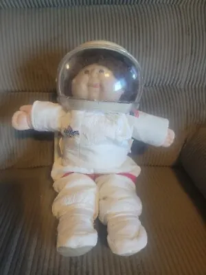 1978 1982 Vintage Cabbage Patch Kids Astronaut Doll.  Girl Brown Hair Blue Eyes • $55