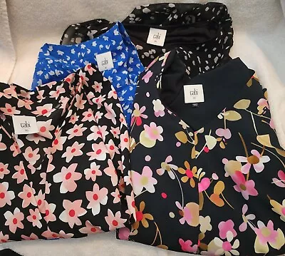 Lot Of 4 Cabi Women's Blouse Tops Shirts - Size Xs • $19.99