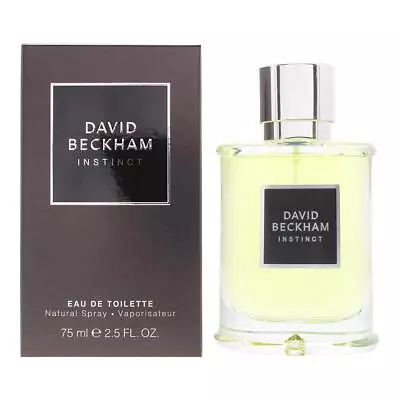 David Beckham Instinct Eau De Toilette 75ml Spray For Him - Damaged Box • £16.16