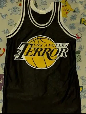 2011 Terror Los Angeles Lakers Basketball Jersey Vintage Hatebreed Madball Shirt • $199.99