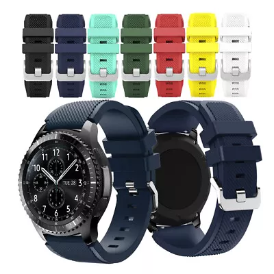 Replacement Silicon Sport Watch Band Strap For Samsung Gear S3 Frontier Classic • $9.99