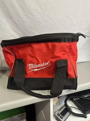 Milwaukee Bag 12” X 6” X 7” Small Heavy Duty Contractors Tool Tote Case M12 • $8