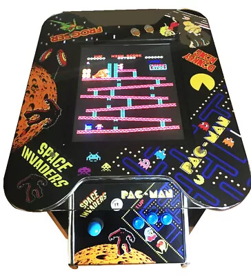 £799 • Buy Arcade Machine 60 Retro Games 2 Player Gaming Cabinet Cocktail Table Pub Shed