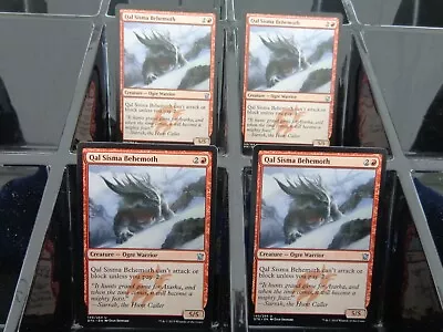 4x Qal Sisma Behemoth Magic The Gathering • $1.95