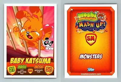 Baby Katsuma - Moshi Monsters Mash Up! Series 2 Topps 2011 Trading Card • $1.23