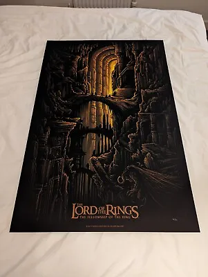 Lord Of The Rings Screen Print Dan Mumford Ltd Edition Rare 58/200 NT Mondo • $404.13