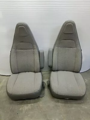 97-23 Chevy Express/GMC Savana Van Pair LH & RH Gray Cloth Power Bucket Seats • $399
