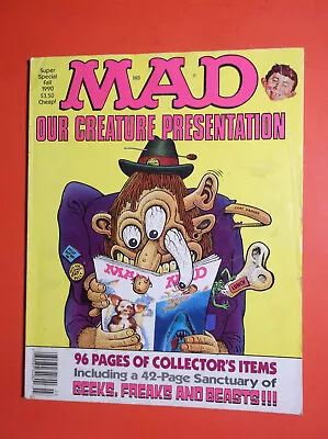 Mad Super Special # 72 - Vg/f 5.0 - Fall 1990 - Our Creature Presentation - Jaws • $5.95