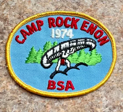 1974 Camp Rock Enon Patch Shenandoah Area Council Virginia Boy Scouts • $4.99