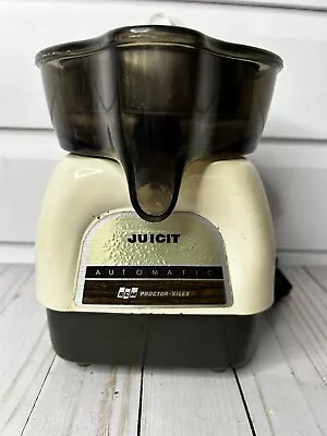 Vintage Proctor Silex Juicit Automatic Citrus Juicer  USA - Tested • $29.95