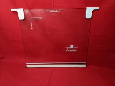 $26.59 • Buy Ronco Showtime Rotisserie Glass Door BBQ 4000 5000 Replacement Part White