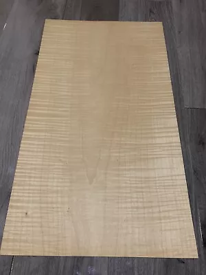 AAA WIDE Figured Maple Veneer 🍁— LOT Of 2 Sheets Per Order 23.75” X 13” • $15.50