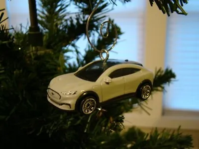 2021 Ford Mustang Mach-E Custom Gray Car Christmas Tree Ornament ~ Adorno • $17.99