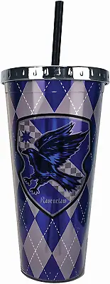 $32.98 • Buy Spoontiques - Harry Potter Tumbler - Ravenclaw Foil Cup With Straw - 20 Oz - Acr